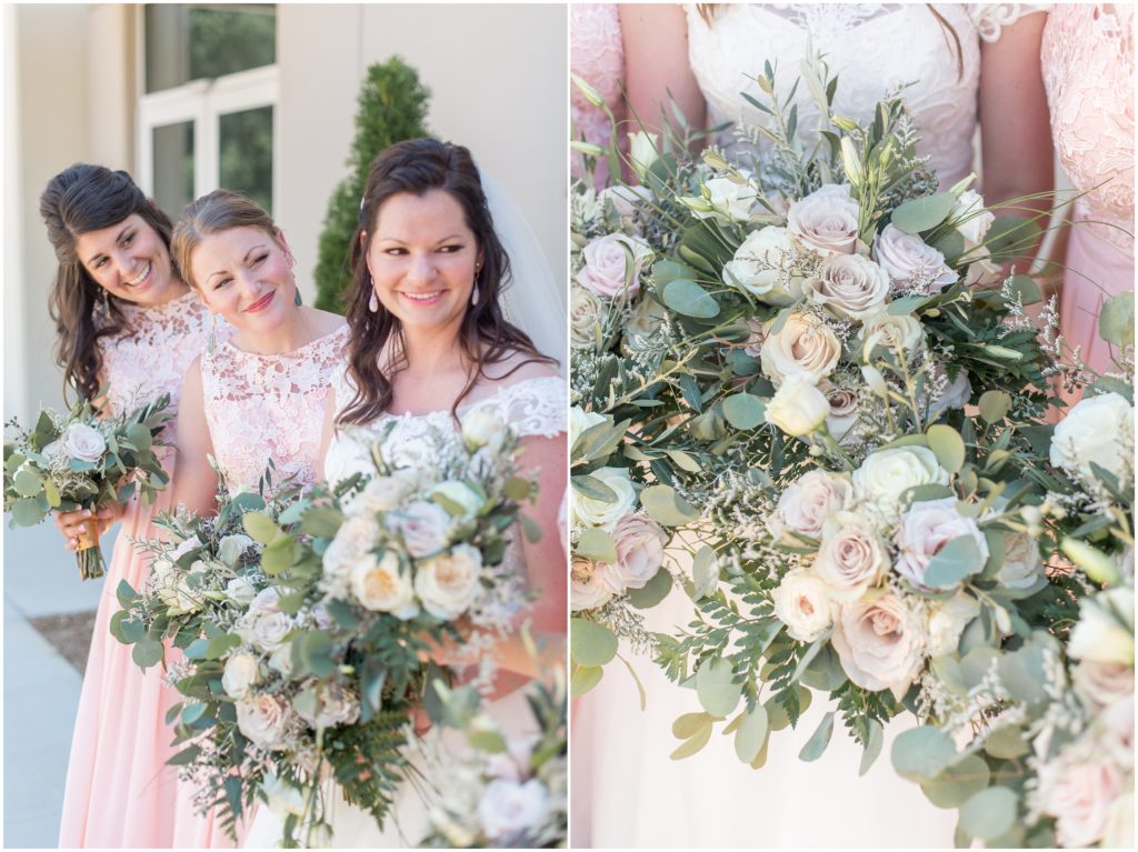 bride bouquet at Greenville SC Wedding Session