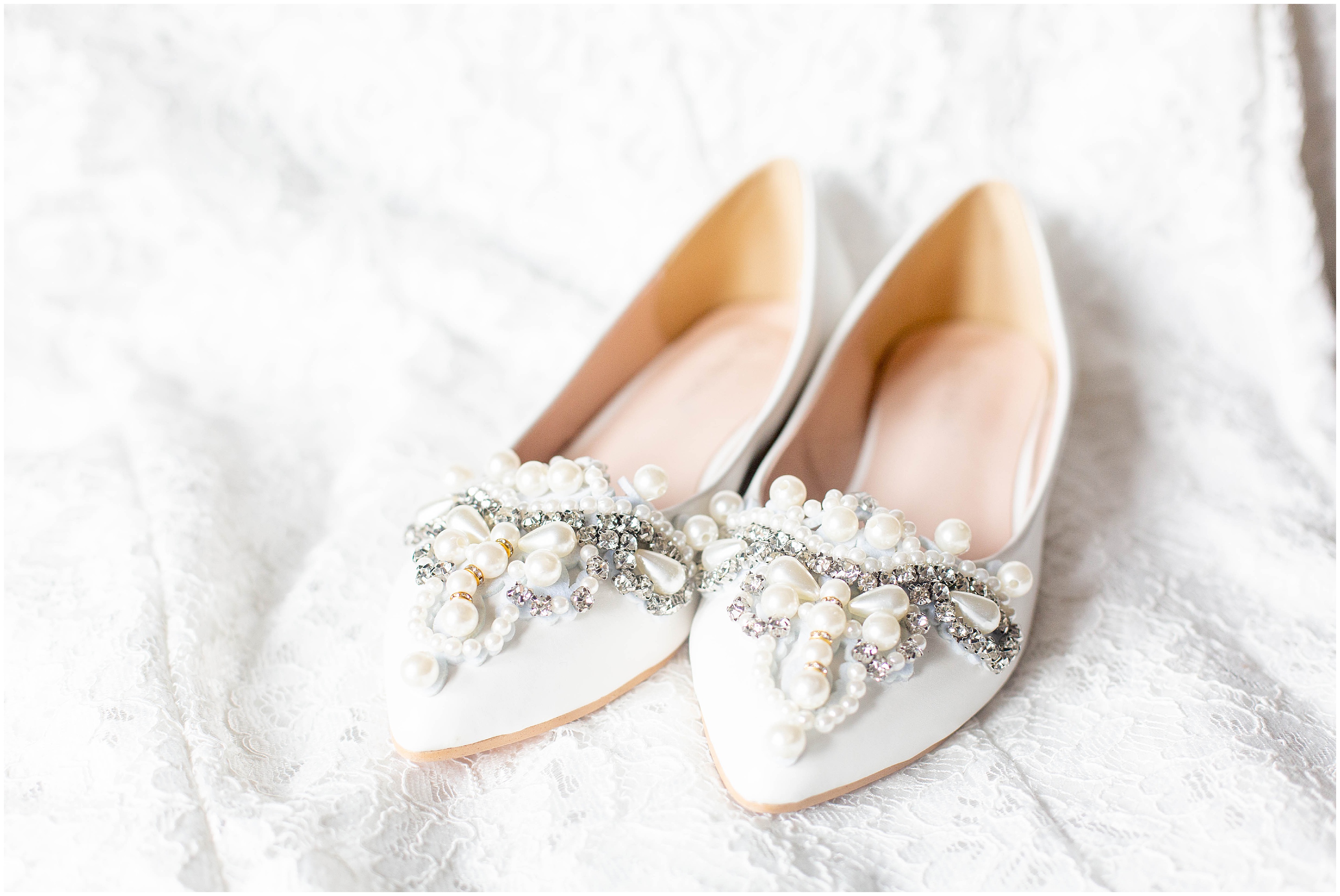 MI Bride's wedding shoes