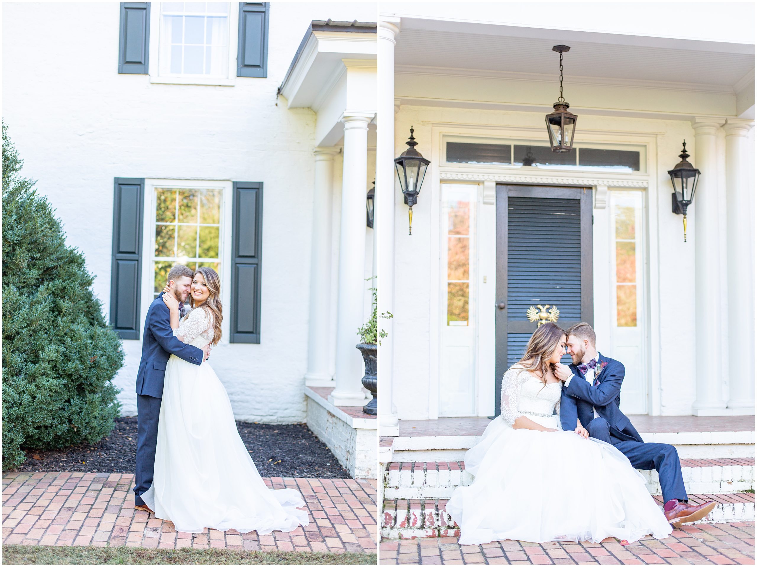 bride and groom portraits from Barn at Sitton Hill Farm wedding in SC 