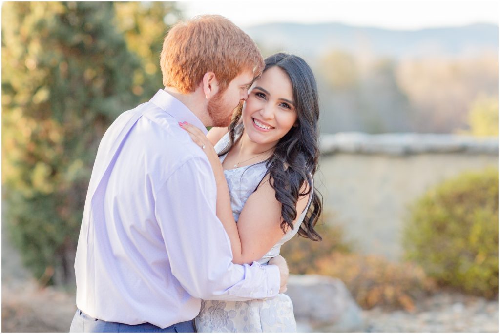 couple at Hotel Domestique during SC Engagement Session