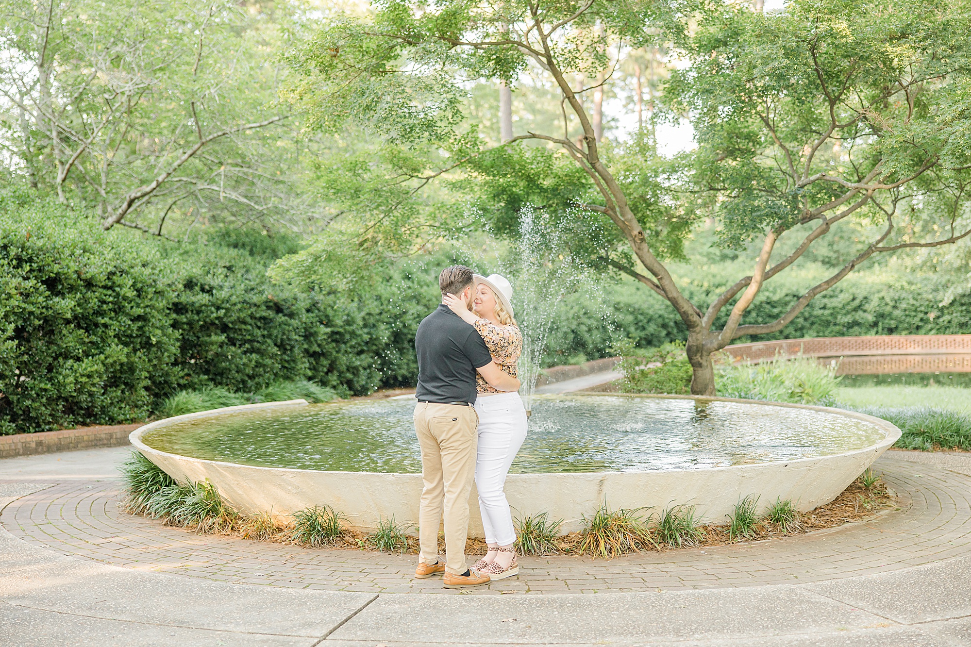 Rock Hill SC engagement session for stylish couple 