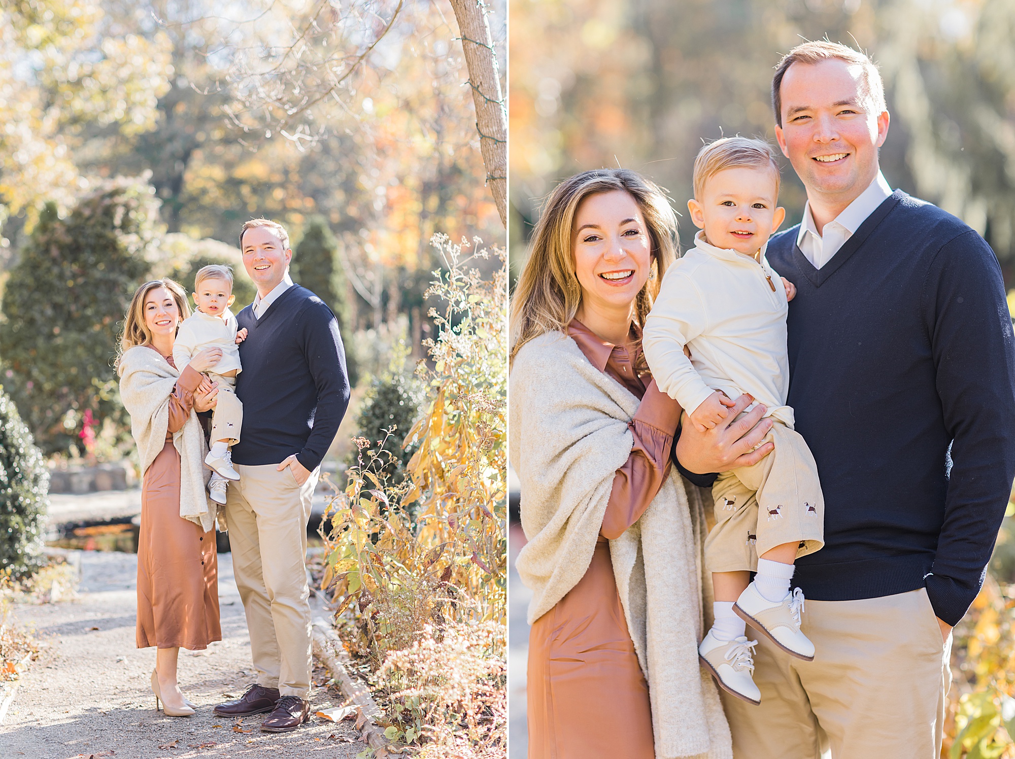 family smiles together during  Lancaster SC family session