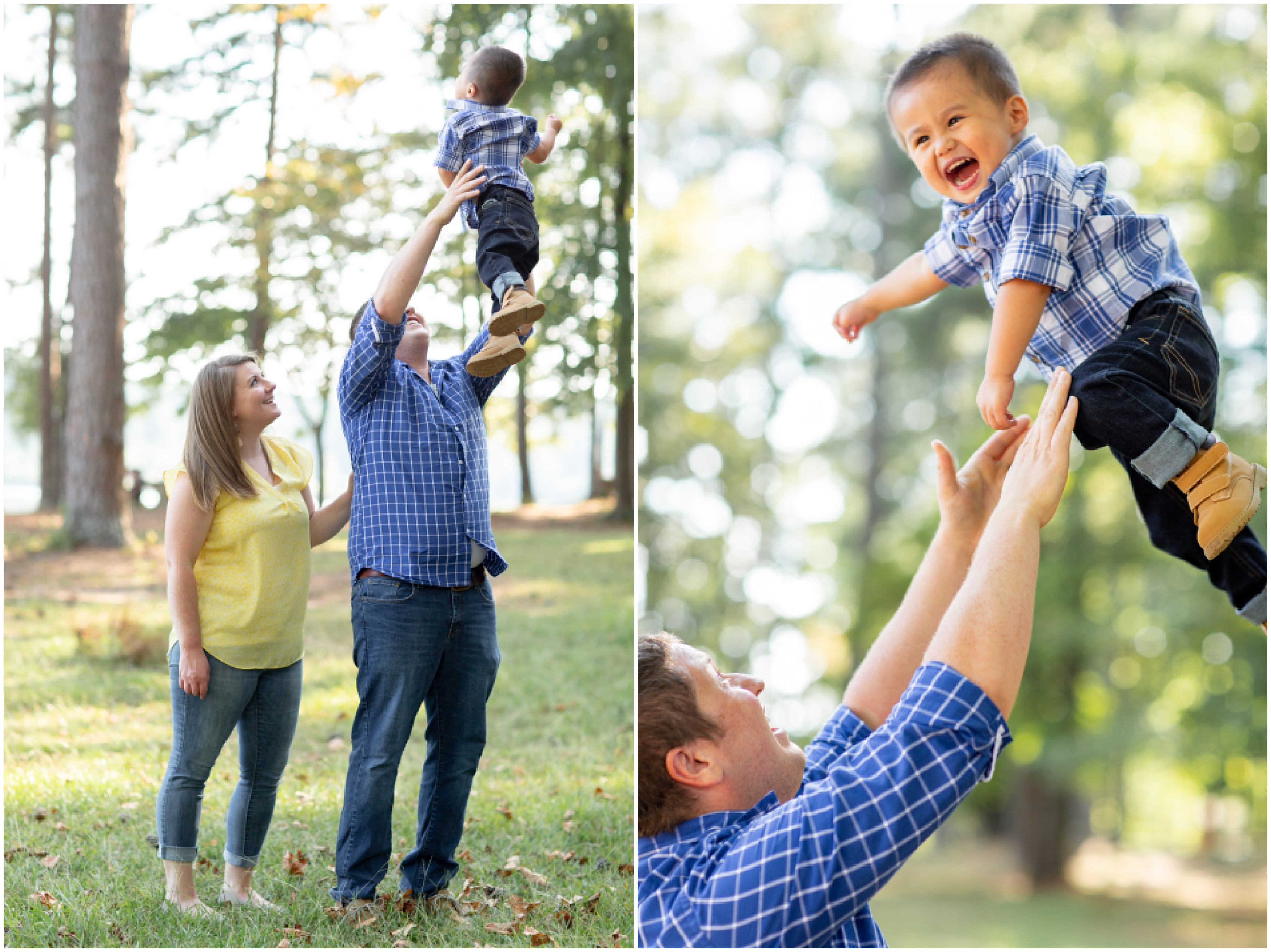 Adoption Portraits for family of three in Atlanta