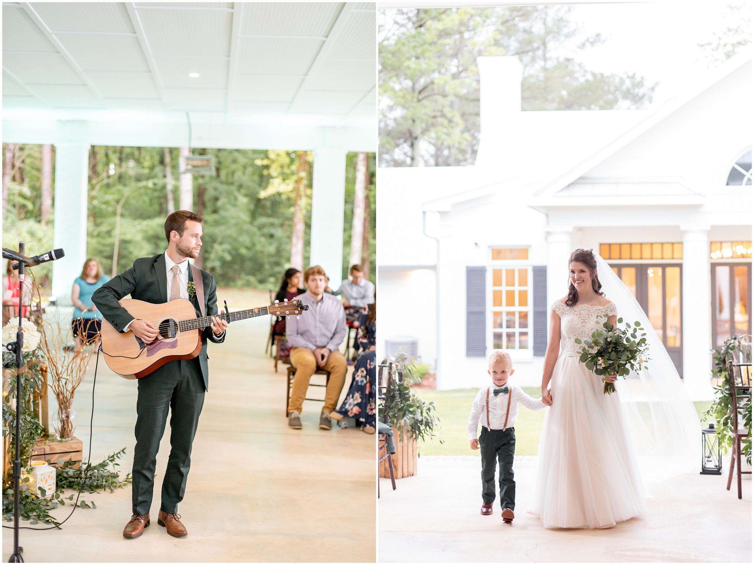 Southern Alabama Wedding at The Witt House ceremony