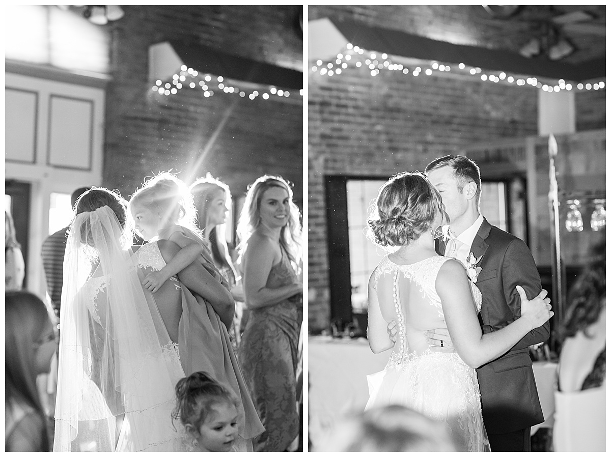 first dance for husband and wife at Acworth GA wedding reception