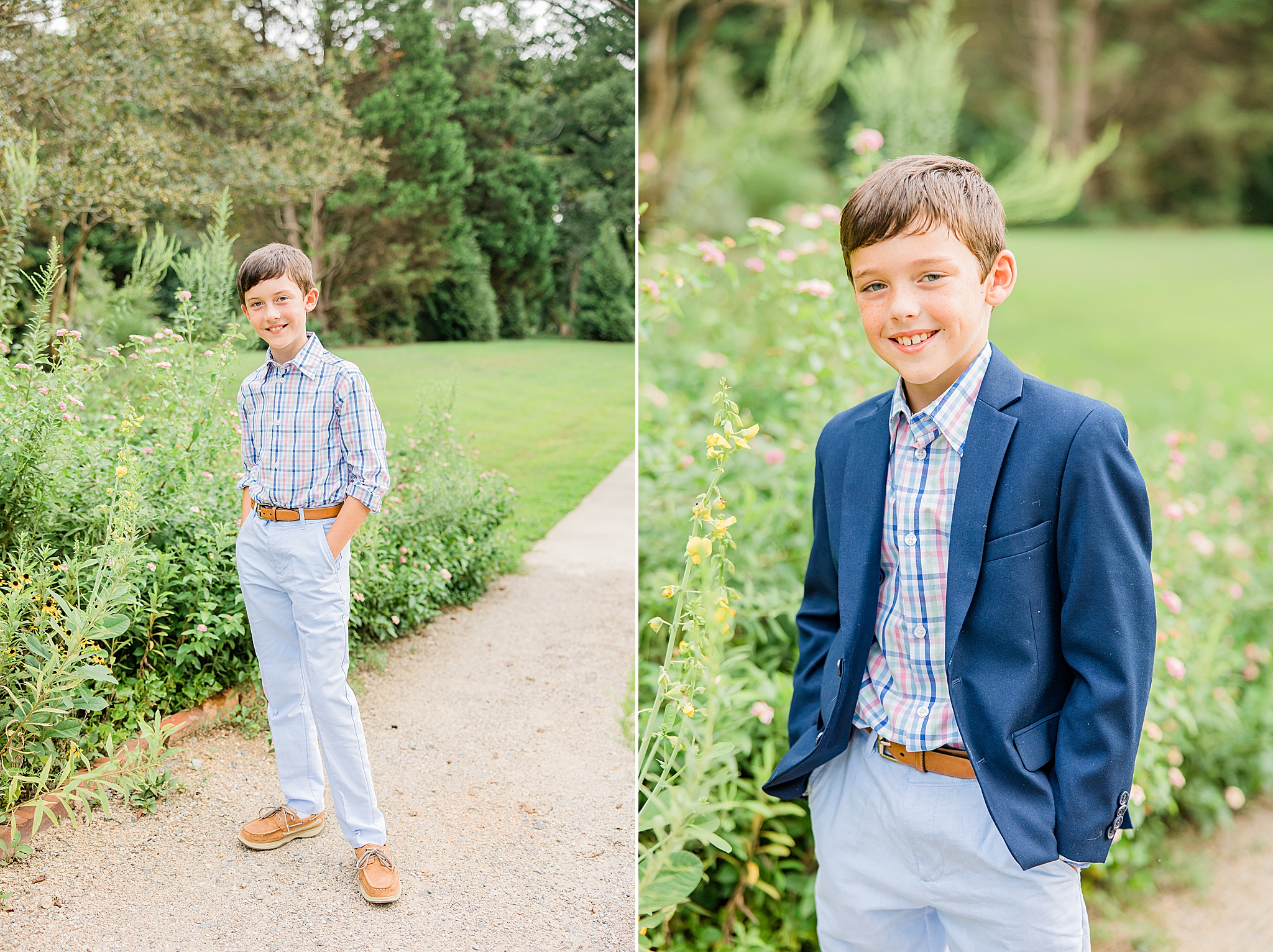 brothers pose during fall mini sessions at the Ivy Place Venue