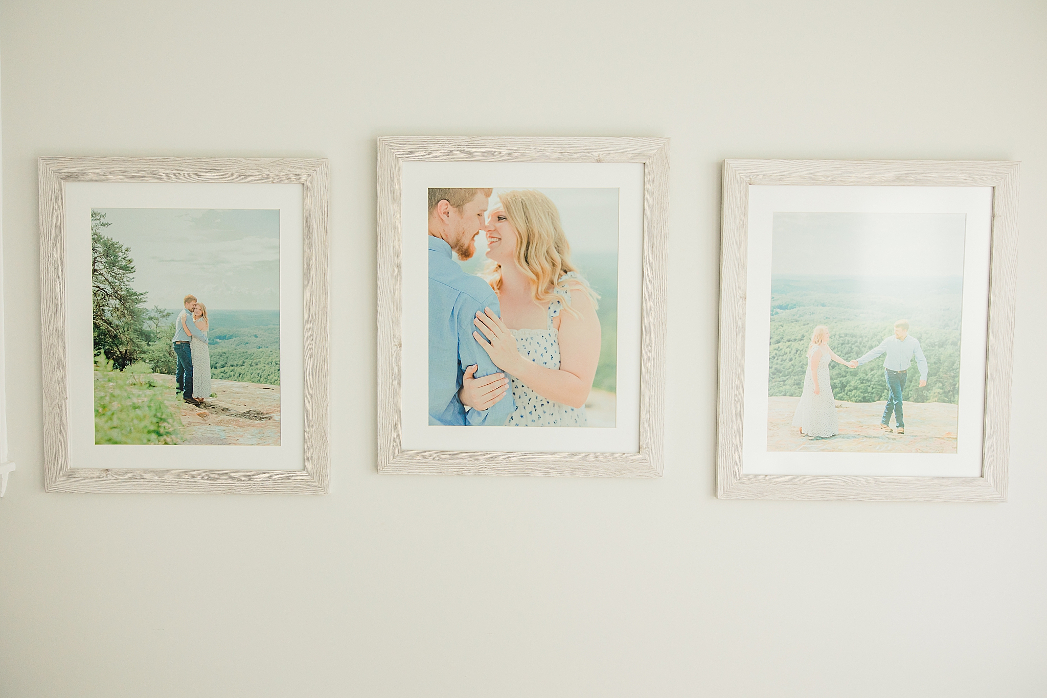 printed products from NC family and wedding photographer Morgan Amanda Photography