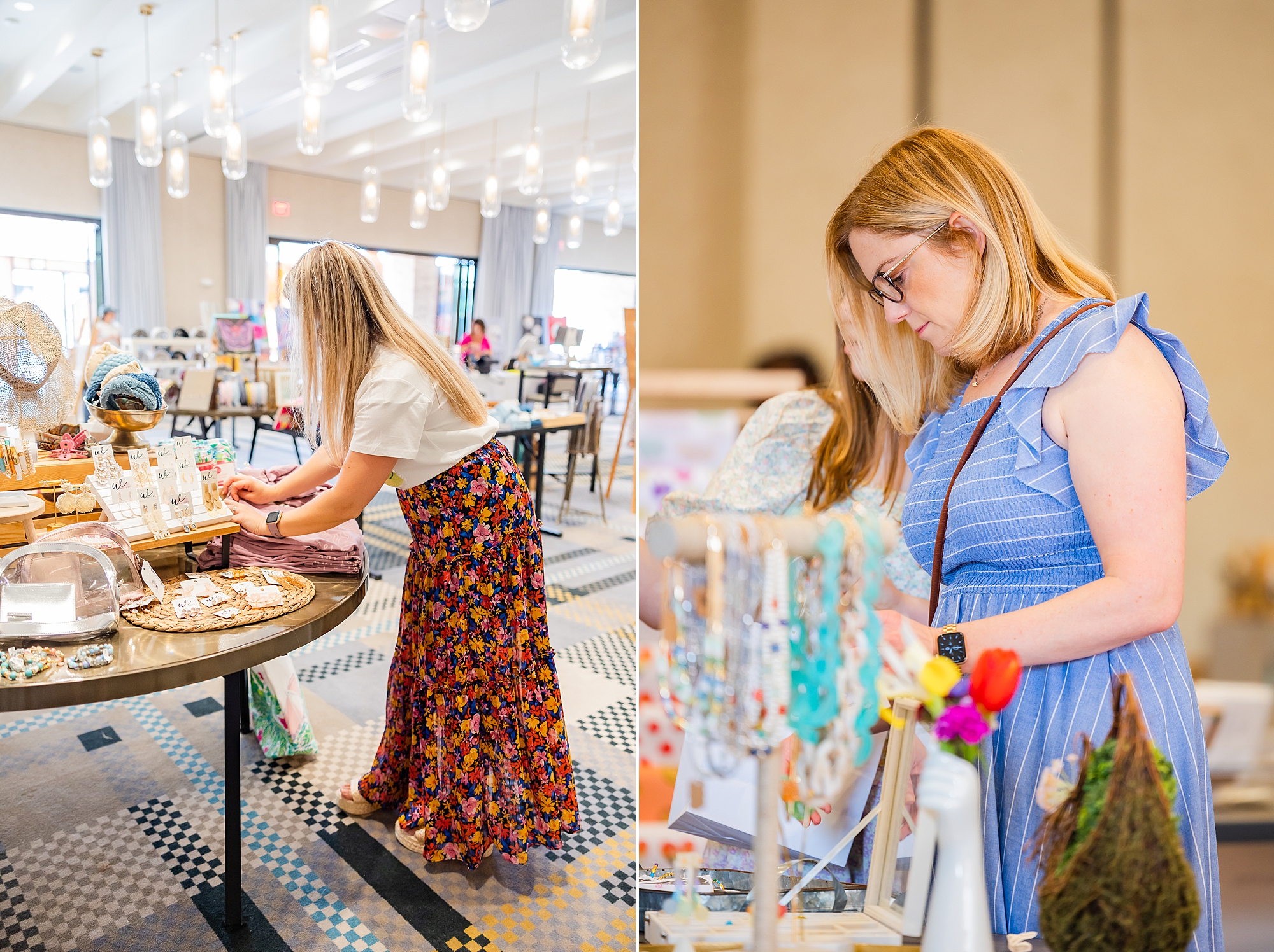 women shop during CLT Find Canopy Pop-Up Event
