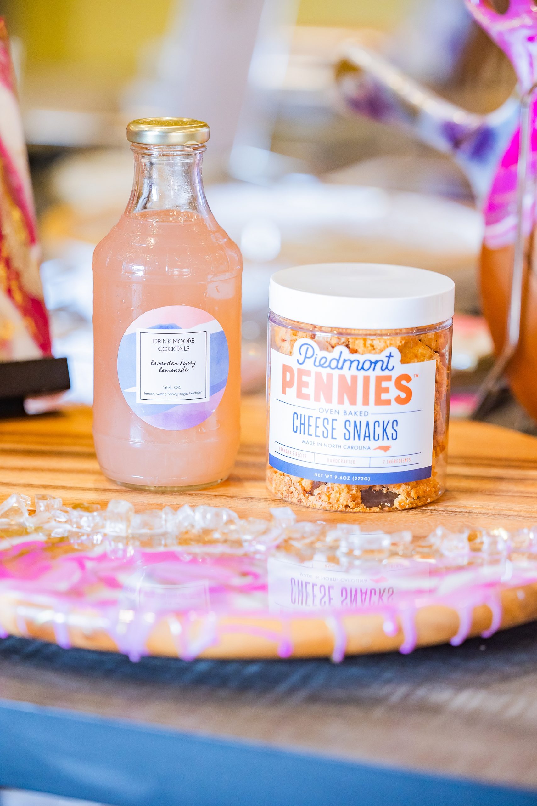 food from Piedmont Pennies on display at CLT Find Canopy Pop-Up Event