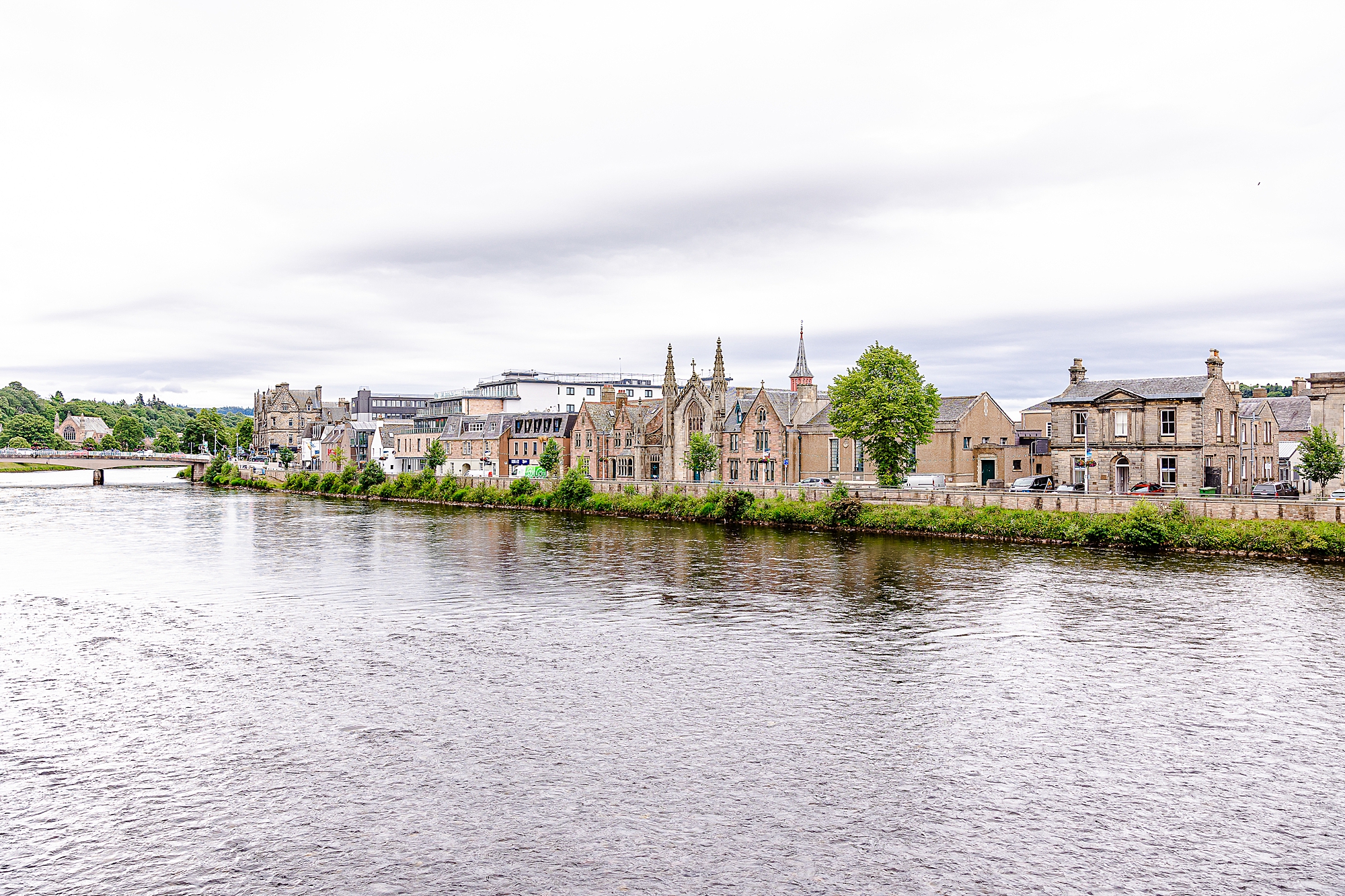 waterfront view of Inverness 